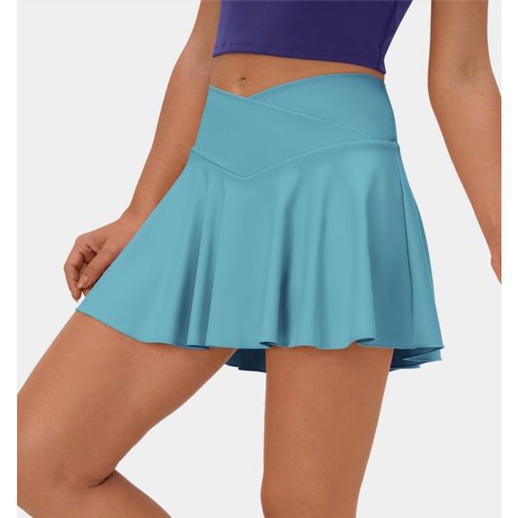 HALARA Skirts Halara Comfy High Waisted Crossover 2in Side Pocket